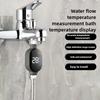 1/2/3 шт. Датчик температуры воды для душевых леек, контроллер душа, новый детский душевой смеситель с температурой и светодиодным визуальным дисплеем