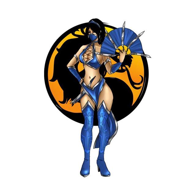 J549 # Копье Скорпиона Mortal Kombat Китана наклейка на автомобиль виниловая наклейка водостойкие украшения наклейки для автомобиля