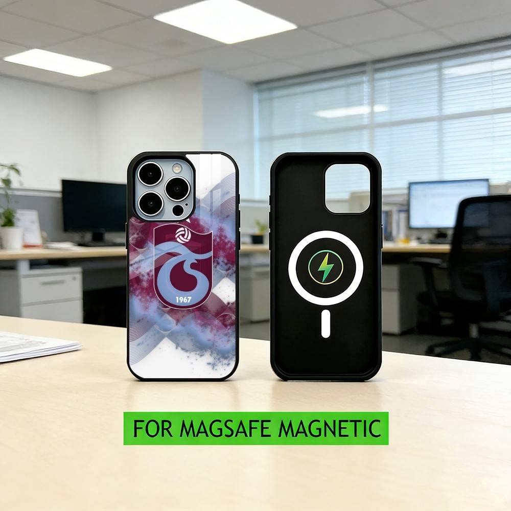 Trabzonspor Phone Case For iPhone17,16,15,14,13,12,11 Plus,Pro Magnetic For Magsafe Wireless Charging