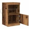 LED Sideboard Reclaimed Wood 41 x 37 x 67 cm Engineered Wood