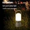 Hyundai Portable Bluetooth Speaker with Camping Light