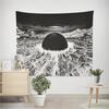 Aertemisi Akira Cyberpunk City Explosion Japanese Manga Anime Tapestry Wall Hanging Art for Bedroom Living Room Decor Party