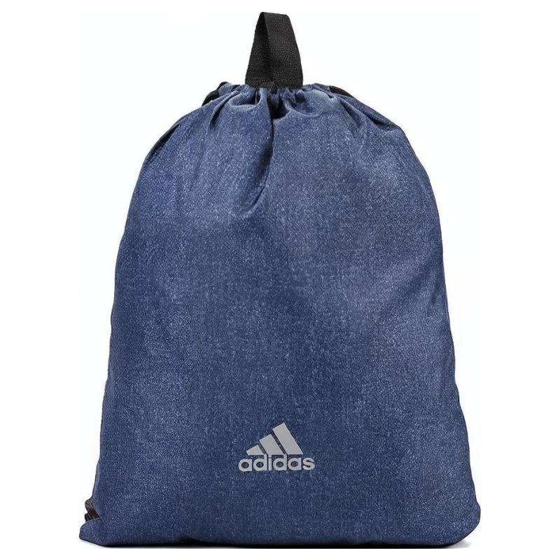 adidas Сумка-рюкзак на шнурке из конопли Обычный Унисекс Морской синий Adidas CY6089