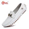 YRZL Лоферы мужские кожаные лоферы ручной работы повседневные туфли на плоской подошве для вождения роскошные удобные мокасины размер 48 лоферы обувь для мужчин