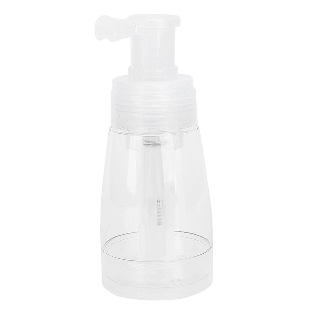 Флакон-спрей для пудры для волос, прозрачный, пустой, многоразовый, с распылителем, инструмент для укладки волос, 180 мл