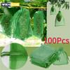 1/5/50/100Pcs Grapes Fruit Protection Bags Pest Control Anti-Bird Garden Netting Bags Mesh Agricultural Tree Garden Tool Bags