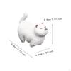 Очаровательная кошачья чайная игрушка-компаньон, глиняная фигурка ручной работы для дома и офиса