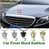 Car Front Hood Emblem Bonnet Label for W207 W218 W245 W251 W463 W204 W210 W220 W212 C180 C200 C200 Accessories
