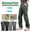 Men's Multi-pocket Scratch-proof Waterproof Pants For Outdoor Camping Climbing Trousers Multifunctional Tactical Pants Overalls
