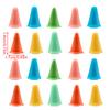 20 шт. Разноцветные протекторы для кончиков спиц Заглушки для кончиков спиц Держатель-колпачок Милые протекторы для кончиков спиц