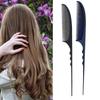Pointed Tail Soft Comb Fine-Tooth Hair Styling Comb Heat Resistant Pin Rat Tail Comb Separate Parting Salon Dyeing Tail Combs