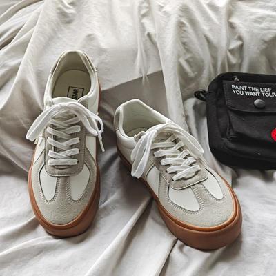 Весенние дышащие толстые уличные туфли мужские повседневные осенние рабочие туфли на мягкой подошве женские слипоны 36-45