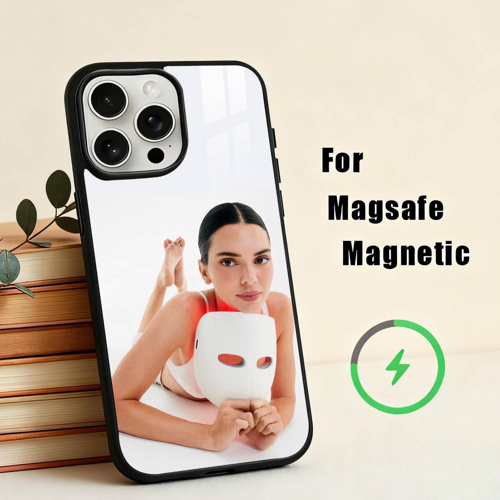 Модель K-Кендалл Николь J-Дженнер Чехол для телефона для iPhone17,16,15,14,13,12,11 Plus,Pro Max Магнитный Для Magsafe Беспроводной Зарядки