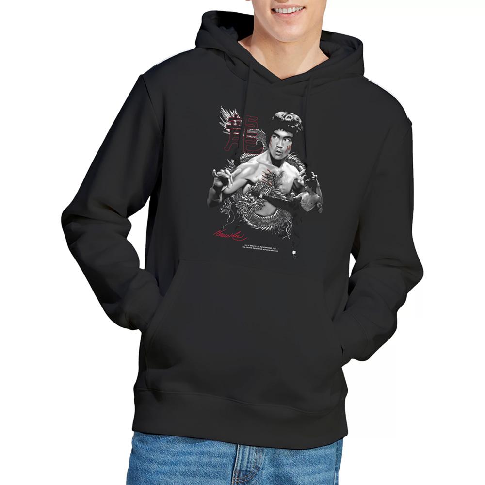 Bruce Lee Unisex Adult The Dragon Hoodie