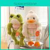 Muscular Fitness Frog Duck Plush Toys Cute Animal Stuffed Dolls Kids Gifts Soft