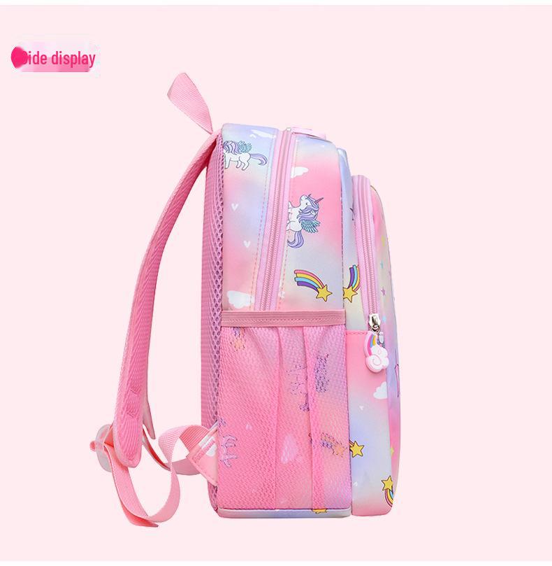 Милый рюкзак для детского сада с единорогом для девочек - большая вместимость, модный мультяшный дизайн