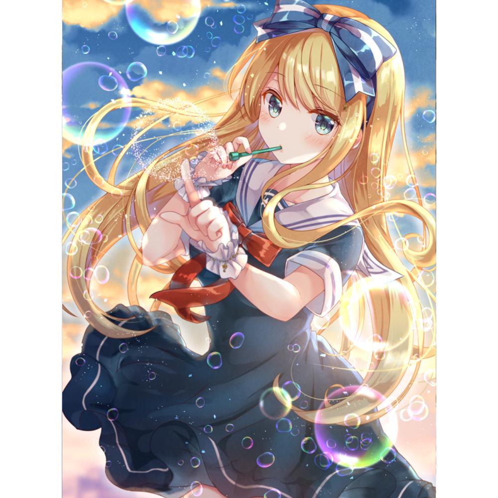 5D DIY Алмазные картины Мультфильм Вышивка Узор 3D Наборы для вышивки крестом Мозаика Картинки Наклейки на стену