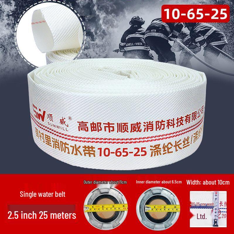 Пожарный рукав высокого давления 65 футов и соединитель для гидранта со взрывозащищенным водяным пистолетом, 20/25 м