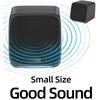 1 Pair of Portable Mini Speakers for Desktops and USB Compact PC Speakers with 3D Surround Sound Laptops, Powered,