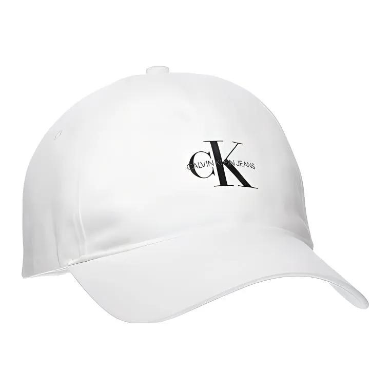 CALVIN KLEIN Cotton Baseball Caps Men's White (Unisex) Baseball Caps K50K505989