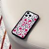 Чехол для телефона Wildflower Hot 3D Lilypad Floral wf protect для iPhone 15pro 12 13 14 15 16 Pro Max 16 Plus 16pro Розовый цветок wf Обложка