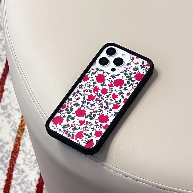 Чехол для телефона Wildflower Hot 3D Lilypad Floral wf protect для iPhone 15pro 12 13 14 15 16 Pro Max 16 Plus 16pro Розовый цветок wf Обложка