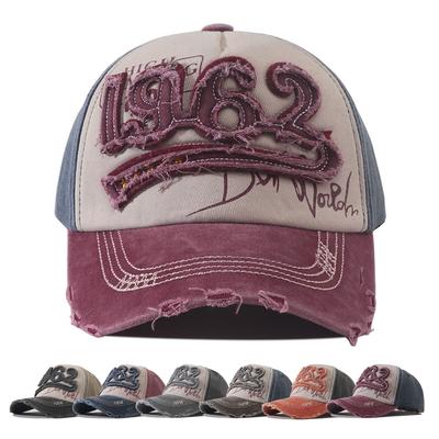 Козырек Солнце Уличная Регулируемая Мужская Женская Кепка Snapback Хлопок Стирка Винтаж Стиль Уличная Городская Hop Hip Кепка Бейсболка Вышивка Стежок