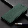 Кожаный чехол-книжка для Redmi 12T/12T Pro с держателем для карт и магнитной застежкой