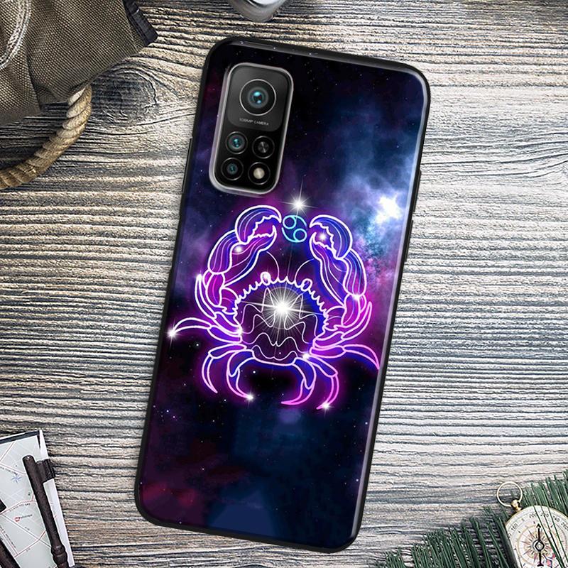 Zodiac Signs Cover For Xiaomi 15 14 13 Ultra 11T 12T 13T 14T Pro POCO X7 Pro X3 X5 X6 M6 F5 F6 Pro Case