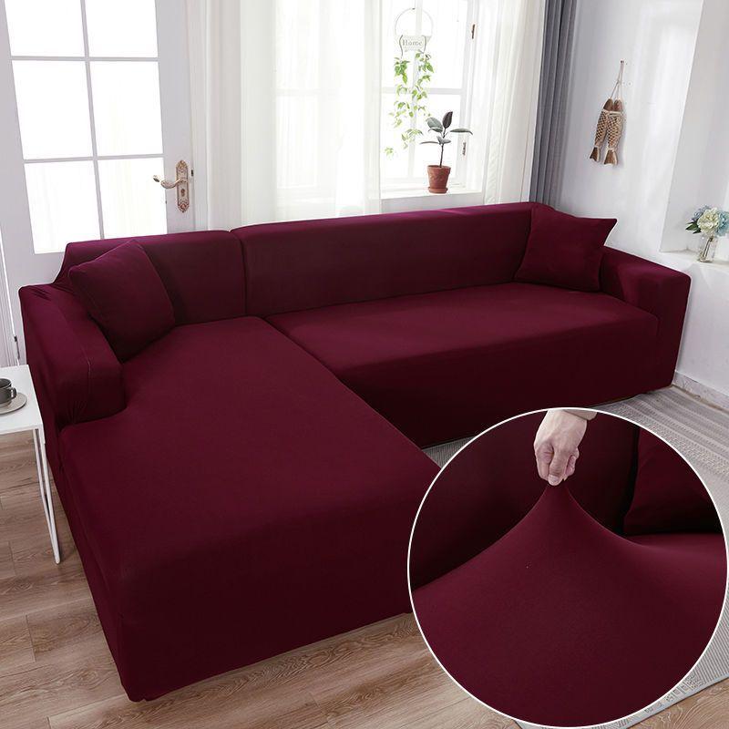 Универсальный набор диванов на все времена года, L-образный чехол «все включено», универсальный набор подушек для дивана, полный комплект, полный чехол, тканевый чехол для дивана