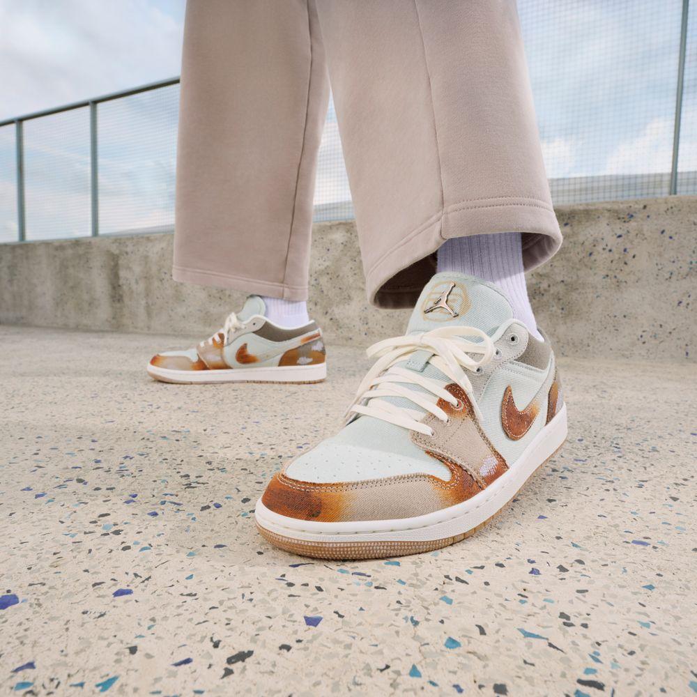Jordan 1 Низкий SE Многоцветный Парусный Свет Кость