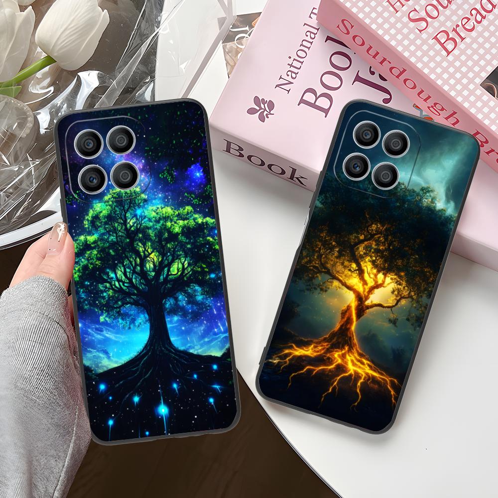 Чехол для мобильного телефона 'Древо Жизни Мира' для Honor 90 80 70 60 50 30 20 10 9 8 7 Pro S SE Lite 5G Цветной Печатный Чехол Cover Роскошный