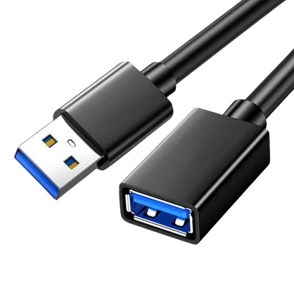 USB-удлинитель 0,5/1/1,5/2/3/5 м, кабель для передачи данных 3.0 для ноутбука, телевизора, SSD, USB 3.0, штекер-розетка, разъем для компьютера, камеры, принтера