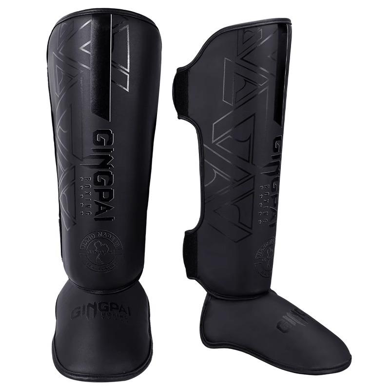 Защита голени и стопы для взрослых и детей для боевых искусств с защитой голеностопа - Идеально для тренировок по боксу, саньда и муай-тай