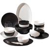 Modellanka Modern Ceramic 8-Piece Dinnerware Set