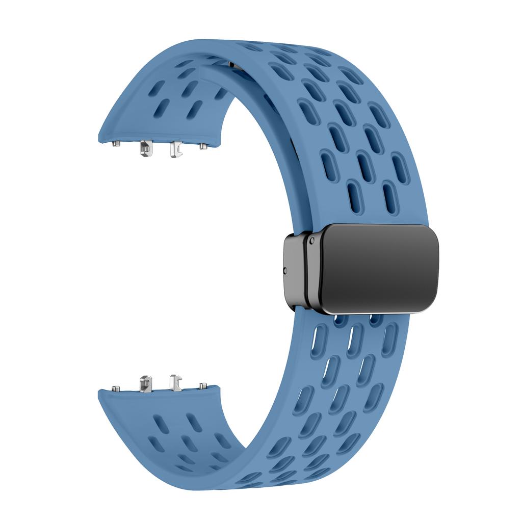 Силиконовый ремешок для Samsung Galaxy fit3, спортивный браслет с магнитной пряжкой, браслет для galaxyfit 3, умные часы, аксессуары для браслета