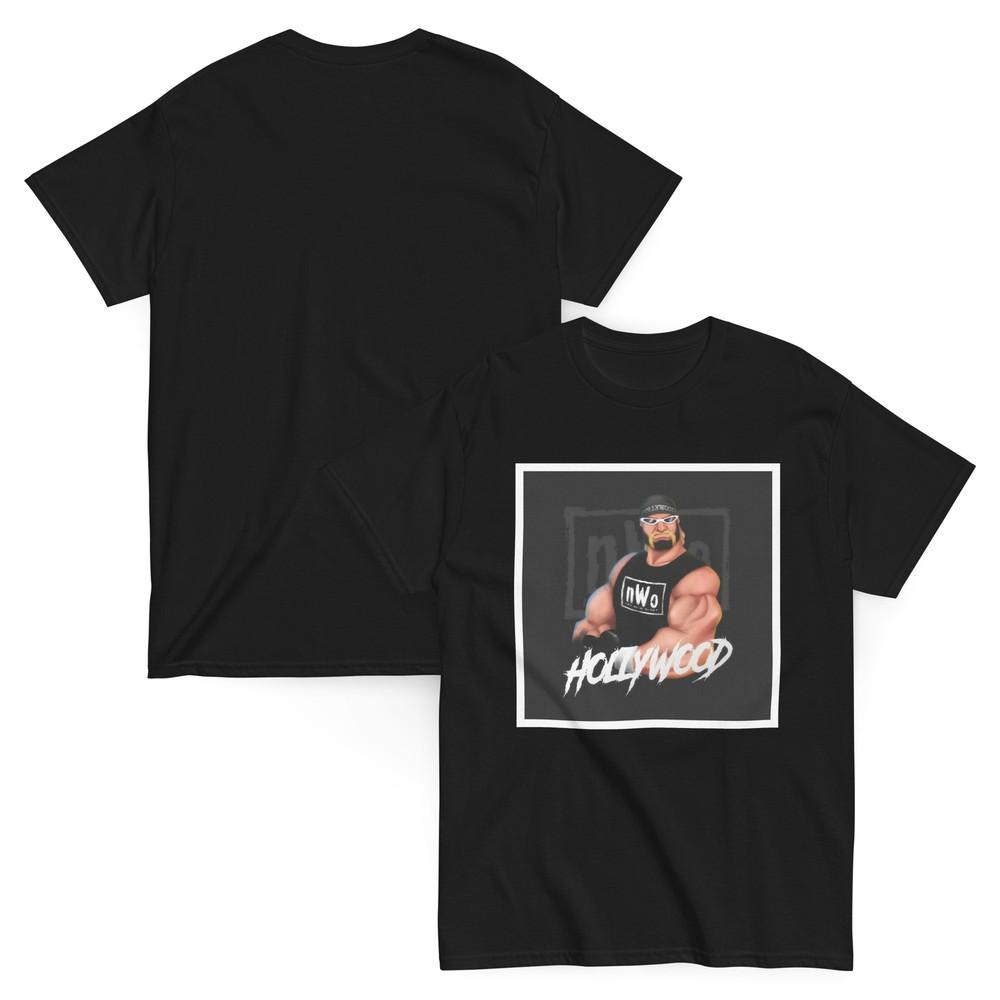 Hollywood Hogan Tee, Video Game Render, Gamer Tees, Retro Hulk Hogan T-shirt Unisex T-Shirt