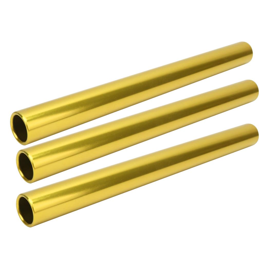 3 шт. Электрогальванические эстафетные палочки из алюминиевого сплава для спринтерской эстафеты по легкой атлетике