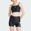 adidas Оригинальные женские топы-майки Sst с тремя полосками и цветными блоками, черные IU2415