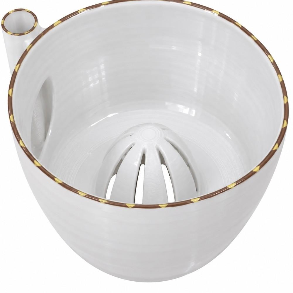 Water Powered Fruit Washing Container Portable Colander Bowl Fruit Rinse Tool Kitchen Counter