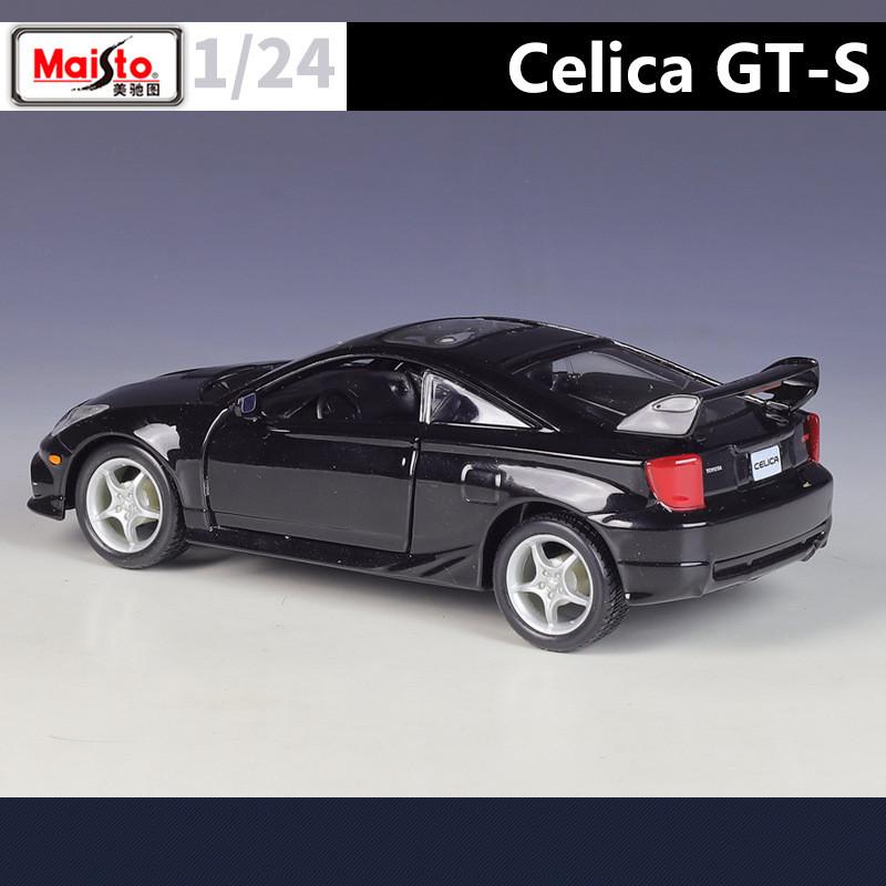 Maisto 1/24 Toyota Celica GT-S Сплав Спортивный Автомобиль Модель Литьевой Металл Гоночный Автомобиль Модель Транспортного Средства Симуляция Коллекция Детская Игрушка Подарок