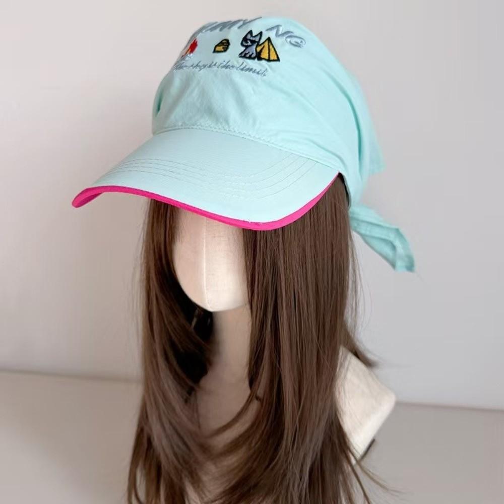 Breathable Triangle Headscarf Baseball Cap Cotton Sunshade Baseball Cap Versatile