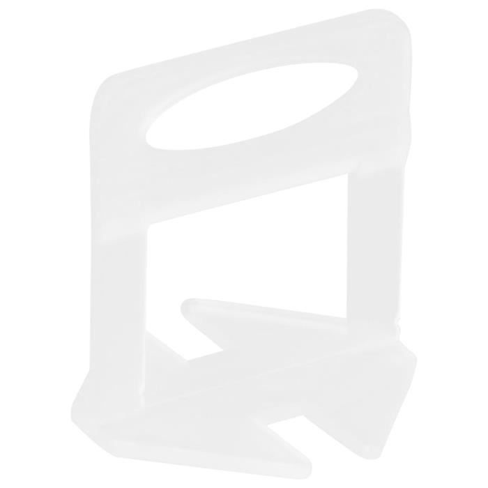 Tile Leveling Clips - VIDAXL - 2500 Pcs - 1 Mm - White - Sturdy PP