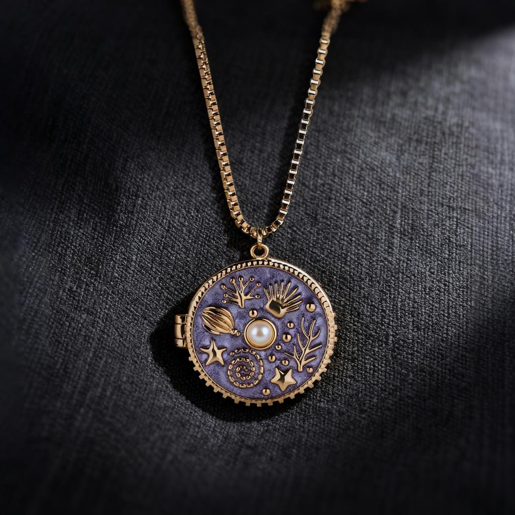Atoztide Custom Photo Album Necklace For Women Alloy Copper Cat Dog Heart Pendant Picture Locket Personalized Anniversary Gift