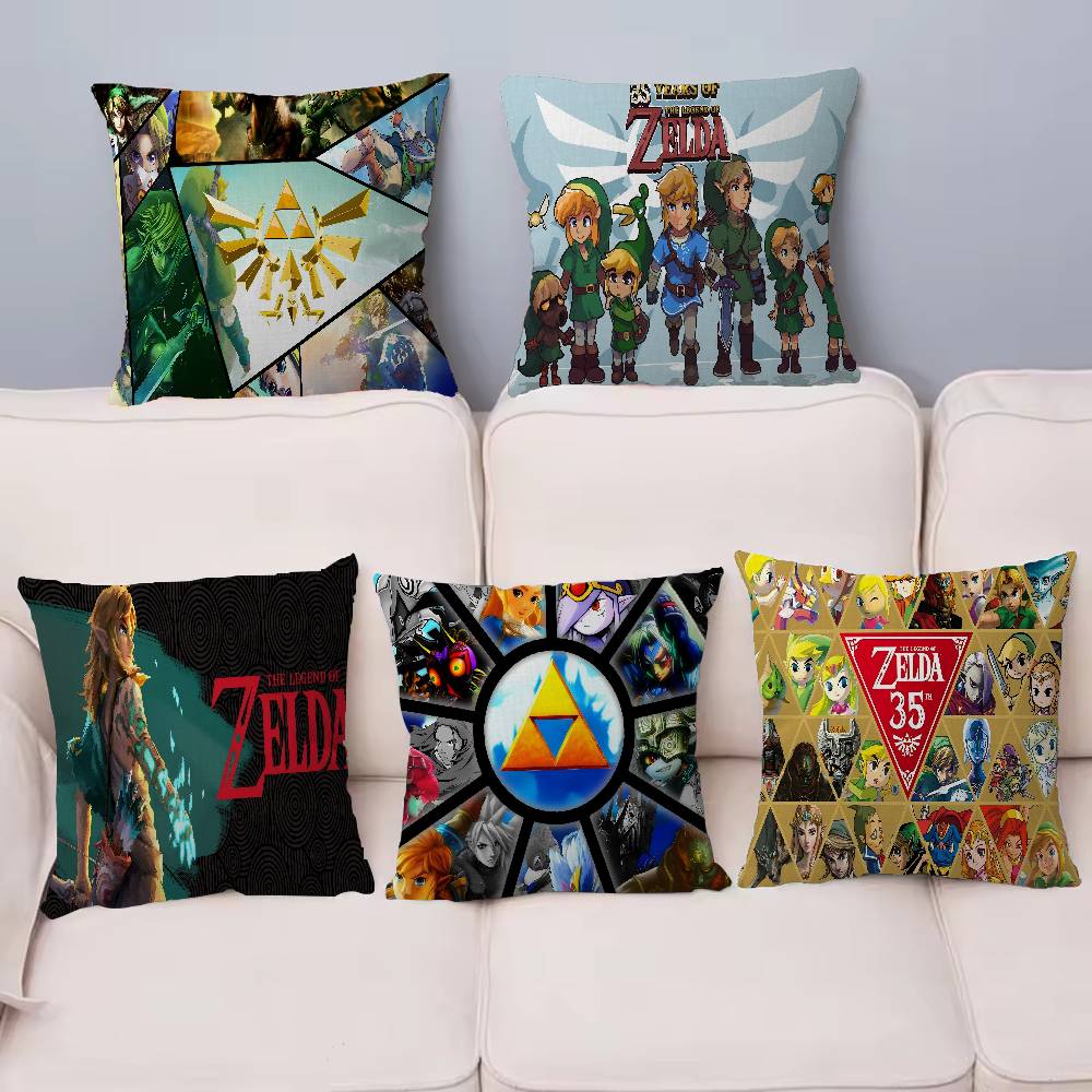 Легенда о Z-Zeldas Чехол для подушки для игры Дюймы Декор фермерского дома Домашние наволочки для диванных подушек для украшений