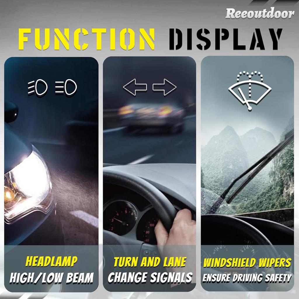 CBS1172 Multi-Function Turn Signal Switch Headlight Dimmer, Windshield Wiper Switch Compatible With 02-05 Explorer, 03-06 Expedition, Replace#SW3923,