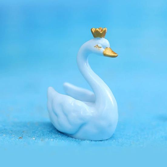 4 цвета лебедя орнамент ручной работы красивая настольная статуя феи