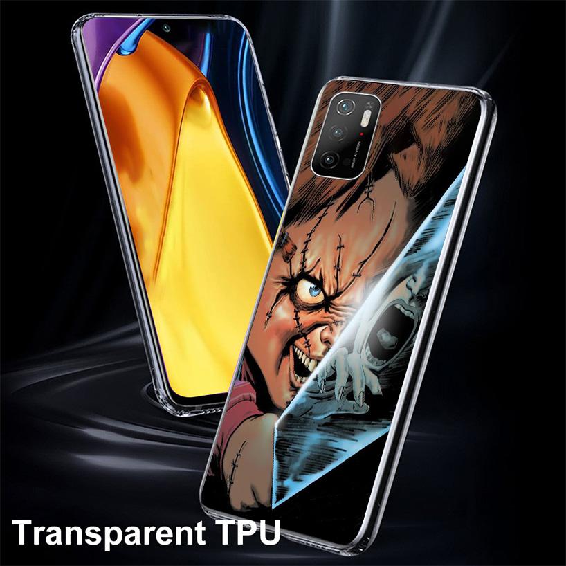 Chucky Child's Play Cover Phone Case For Xiaomi Poco F7 Ultra X7 X6 X5 Pro M7 Redmi 15C 15 13C 13 12C 12 10C 10 9A 9C 9T 9 Shell