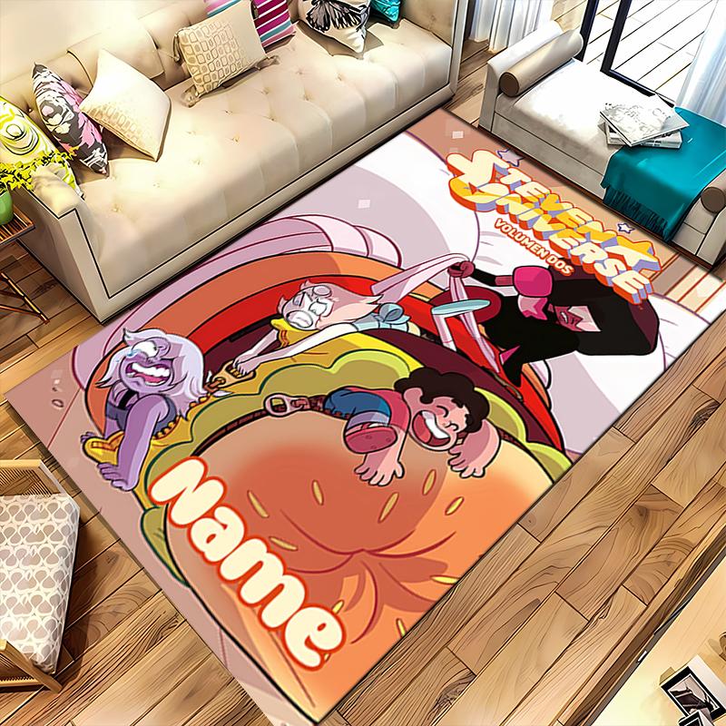 Custom personalization Steven Universe Area Rug - Perfect For Kitchen, Bathroom,Laundry Room Decor Large Size Available,Gift All Seasons