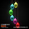 Solar Powered Gradient Color Wind Chime Light With Hummingbird Butterfly Design LED Garden Decor Outdoor Ambient Lighting